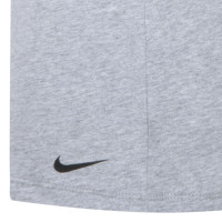 Nike Crew Ondershirt 2-Pack Jongens Zwart Grijs