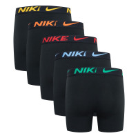 Nike Color Pop Cotton Boxershorts 5-Pack Jongens Zwart Multicolor