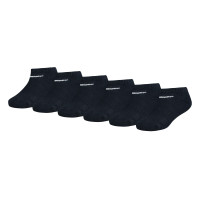 Nike Performance Dri-Fit Basics No-Show Enkelsokken 6-Pack Kleuters Zwart Wit