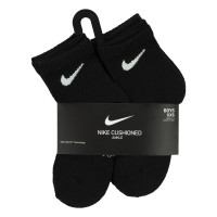 Nike Performance Dri-Fit Basics Quarter Sokken 6-Pack Kleuters Zwart Wit