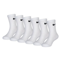 Nike Performance Dri-Fit Basics Crew Sokken 6-Pack Kleuters Wit Zwart