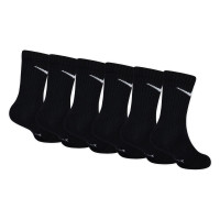 Nike Performance Dri-Fit Basics Crew Sokken 6-Pack Kleuters Zwart Wit