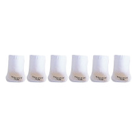 Nike Performance Dri-Fit Basics No-Show Enkelsokken 6-Pack Kids Wit Zwart