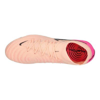 Nike Phantom Luna Elite II IJzeren-Nop Voetbalschoenen (SG) Pro Player Zalmroze Felroze Zwart