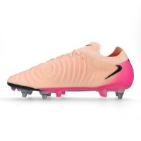 Nike Phantom GX Elite II IJzeren-Nop Voetbalschoenen (SG) Pro Player Zalmroze Felroze Zwart