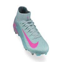 Nike Zoom Mercurial Superfly Elite 10 Iron Nop Football Boots (SG) Pro Player Light Blue Hot Pink