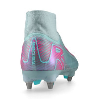 Nike Zoom Mercurial Superfly Elite 10 Iron Nop Football Boots (SG) Pro Player Light Blue Hot Pink
