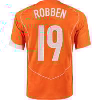 Nike Nederlands Elftal Total 90 Robben 19 Thuisshirt 2004 Reissue
