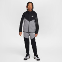 Nike Tech Fleece Sportswear Vest Kids Zwart Grijs Wit