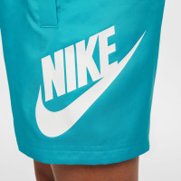 Nike Sportswear Club Woven Kids Short Turquoise White
