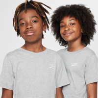 Nike Sportswear T-Shirt Kids Lichtgrijs Wit