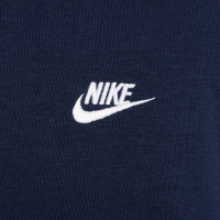 Nike Sportswear Club Fleece Crew Sweater Dark Blue White