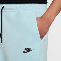 Nike Tech Fleece Sportswear Short Light Blue Black