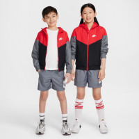 Nike Sportswear Club Broekje Woven Kids Grijs Wit