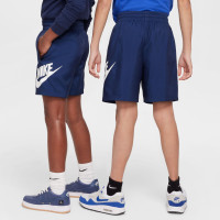 Nike Sportswear Club Broekje Woven Kids Donkerblauw Wit