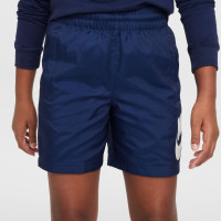 Nike Sportswear Club Broekje Woven Kids Donkerblauw Wit