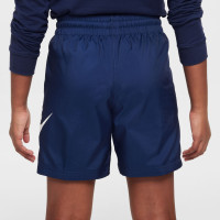 Nike Sportswear Club Broekje Woven Kids Donkerblauw Wit