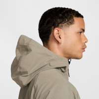 Nike Tech Sportswear Windrunner Full-Zip Woven Tracksuit Light Brown Grey Green Black