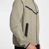 Nike Tech Sportswear Windrunner Full-Zip Woven Tracksuit Light Brown Grey Green Black