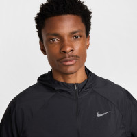 Nike Stride Full-Zip Tracksuit Black Silver