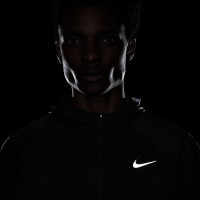 Nike Stride Full-Zip Tracksuit Black Silver