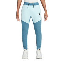 Nike Tech Fleece Sportswear Sweat Pants Kids Turquoise Light Blue Black