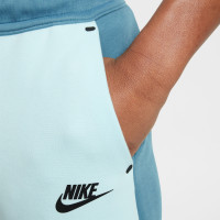 Nike Tech Fleece Sportswear Sweat Pants Kids Turquoise Light Blue Black