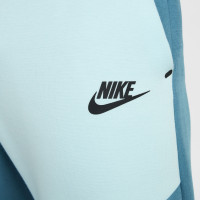 Nike Tech Fleece Sportswear Sweat Pants Kids Turquoise Light Blue Black