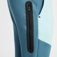 Nike Tech Fleece Sportswear Sweat Pants Kids Turquoise Light Blue Black