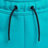Nike Tech Fleece Sportswear Joggingbroek Kids Turquoise Zwart