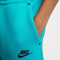 Nike Tech Fleece Sportswear Joggingbroek Kids Turquoise Zwart