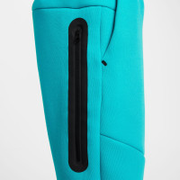 Nike Tech Fleece Sportswear Joggingbroek Kids Turquoise Zwart