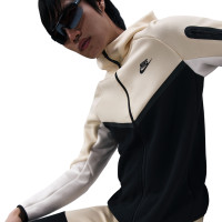 Nike Tech Fleece Sportswear Vest Beige Black Off White