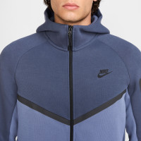 Nike Tech Fleece Sportswear Vest Donkerblauw Grijsblauw Zwart