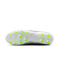 Nike Premier III Gras Football Boots (FG) Silver Black Neon Yellow