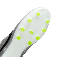 Nike Premier III Gras Football Boots (FG) Silver Black Neon Yellow