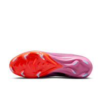 Nike Zoom Mercurial Superfly Pro 10 Gras Voetbalschoenen (FG) Roze Felrood Lichtblauw
