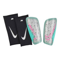 Nike Lite Mercurial Scheenbeschermers Lichtblauw Roze
