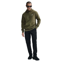 Nike Sportswear Club Fleece Joggingpak Hooded Olijfgroen Wit