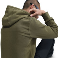 Nike Sportswear Club Fleece Joggingpak Hooded Olijfgroen Wit