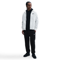 Nike Sportswear Club Fleece Crew Jogging Suit Black White