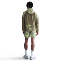 Nike Sportswear Air Tracksuit Full-Zip Woven Olive Green Neon Yellow