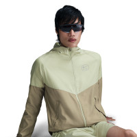 Nike Sportswear Air Tracksuit Full-Zip Woven Olive Green Neon Yellow