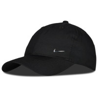 Nike Dri-Fit Nan Club Metal Swoosh Pet Kleuters Zwart Zilver