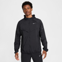 Nike Stride Full-Zip Tracksuit Black Silver