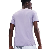 Nike Club Sportswear T-Shirt Lichtpaars Wit