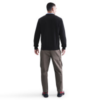 Nike Crew Sweater Club Zwart Wit