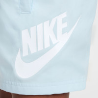 Nike Club Sportswear Short Woven Kids Light Blue White
