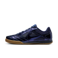 Nike Zaalvoetbalschoenen Gato LV8 (IN) Donkerblauw Bruin