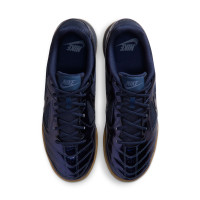 Nike Zaalvoetbalschoenen Gato LV8 (IN) Donkerblauw Bruin